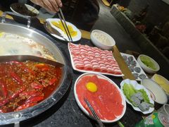 大骨汤鸳鸯锅-蓉城老院十年老火锅(中南店)