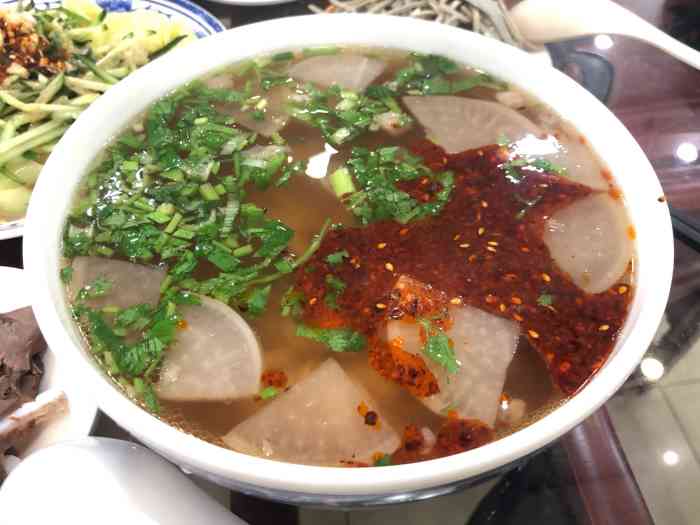 东方宫中国兰州牛肉拉麺(安贞桥总店"这是附近所有的拉面中,我觉得