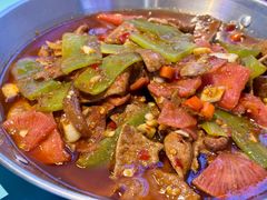 泡椒猪肝-川正旺江湖菜(三元桥店)