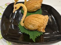 鲍鱼天鹅酥-白天鹅宾馆-玉堂春暖餐厅