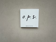 -O.P.S. CAFE