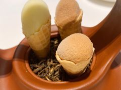奶茶和蜜瓜冰淇淋-誉珑轩
