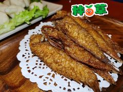 香煎英哥鱼-金穗园·砂锅粥.醉鸡煲火锅(长寿路店)