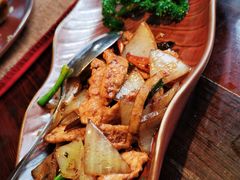 丽江风味爆炒猪肉-花马天堂云南餐厅 Lost Heaven(外滩店)