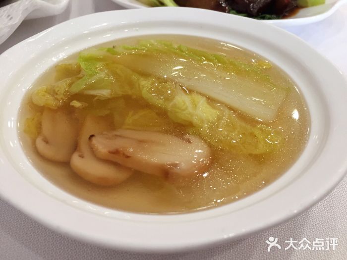 豐澤園飯店上湯松茸娃娃菜圖片