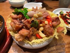 傣味柠檬香叶鸡-云海肴·汽锅鸡·云南菜(天山百盛优客店)