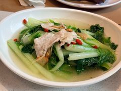 鸡汤煮有机杭白菜-79号渔船海鲜饭店(宝安店)