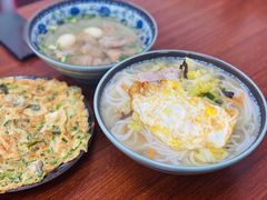 鸡蛋肉丝煮粉干-福州人铭小吃