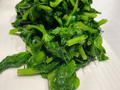 清炒豌豆尖-小河盐帮·私家菜·烤鸭(三元桥·霄云路店)
