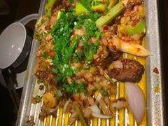 葱椒爆牛肉-绿茶餐厅(西湖银泰百货店)