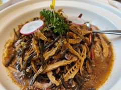 古法干鱿烟竹笋煲-王府井酒店(金桥港湾店)