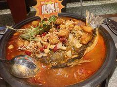-探鱼·鲜青椒爽麻烤鱼(朝阳悠唐广场店)