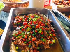 小炒黄牛肉-味上湘菜馆(河马店)