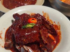 -草家酱蟹炭火烤肉店(珲春南路一店)
