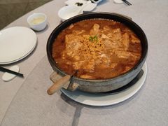 石锅海胆豆腐-谷语中餐厅
