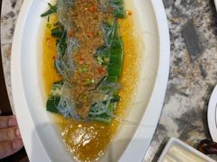 蒜蓉粉丝蒸秋葵-四川饭店(长白店)