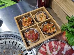 鸡肉四拼-马路牙子烧烤音乐酒馆(望京店)