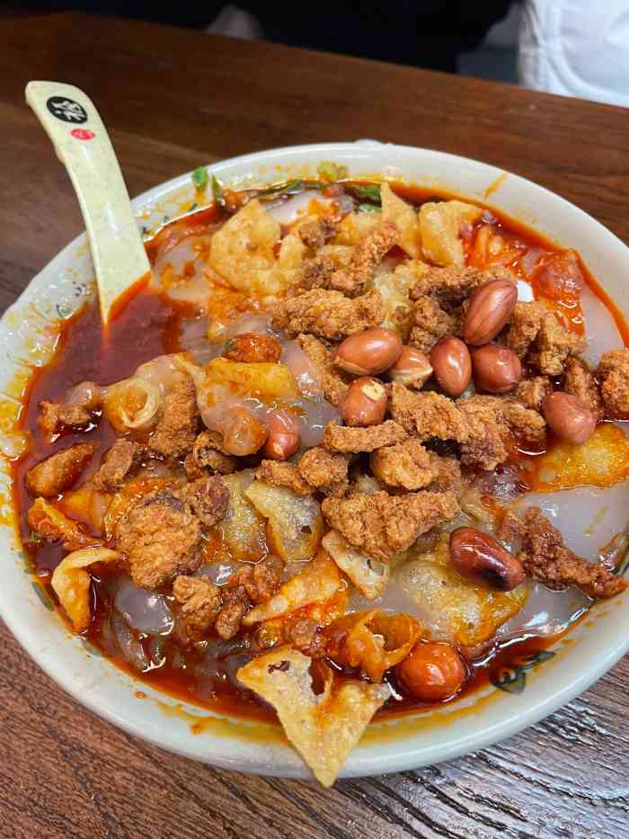 豆豆豆腐脑(青果山总店)-"#乐山特色之豆腐脑「牛肉豆腐脑」牛肉是.