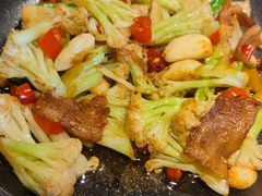 干锅有机菜花-北平楼·烤鸭·北京菜(牡丹园店)