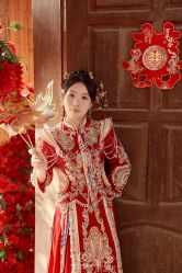 -桃子造型婚纱礼服(凤起广场店)
