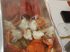 活烤生猛波士顿龙虾-白仁仔· 活烤海鲜 宵夜(豫园店)