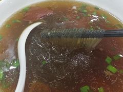 牛肉粉丝汤-草桥清真牛肉锅贴扁食店