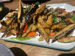 风味茄子-叶派龙虾•招牌香辣蟹·海鲜(中海国际店)