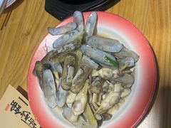 葱姜炒蛏子-老姑砂锅·烧烤天津菜(体北道店)