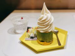 桂花抹茶冰淇淋-茶是一枝花泡茶店