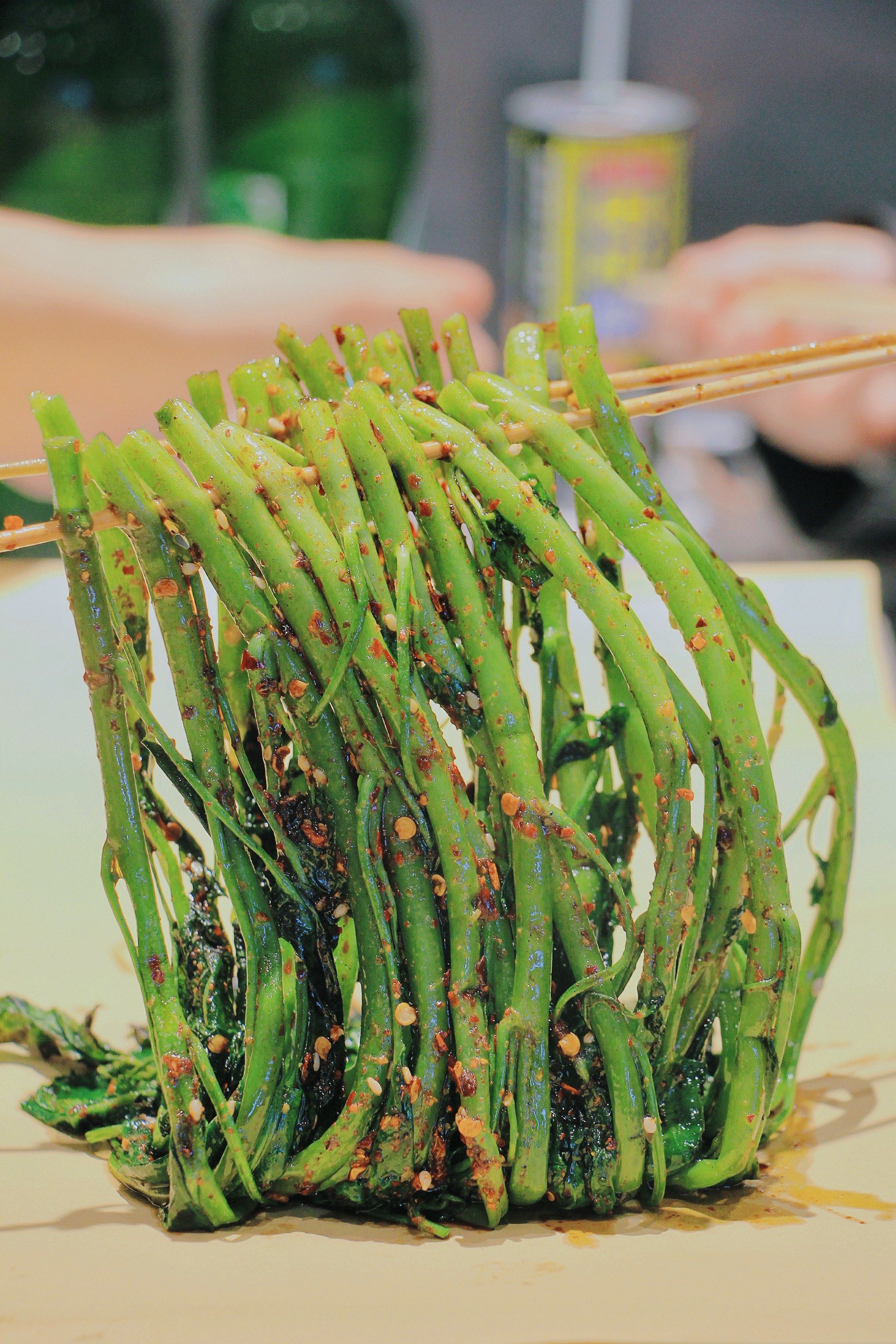 是谁还没吃过烤空心菜?错过后悔系列