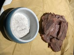 古法盐蘸牛肉-老头儿油爆虾·知味杭州(爱琴海购物中心)