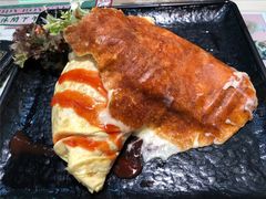 马苏里拉鸡扒蛋包饭-阿飛冰室(下沙店)