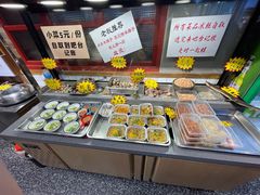 自助取餐区-喜悦小串丹东小黄牛海鲜烧烤大排档(民主广场店)