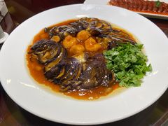 虾仁菊花茄子-燕春楼(海河华鼎店)