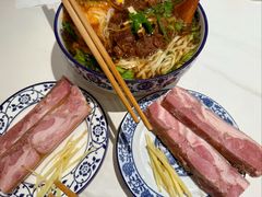 红烧肉腰花面半料-镇南锅盖面馆(解放路店)