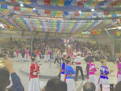 -摩梭传统篝火晚会
