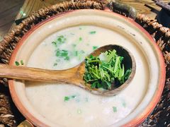 鲜虾干贝粥-潮十三潮汕砂锅粥(高新四路大都荟店)
