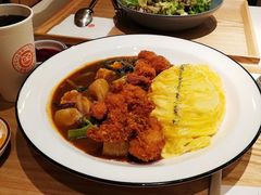 炸鸡块咖喱蛋包饭-池奈·咖喱蛋包饭(熙地港店)