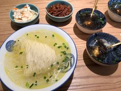鸡汤银丝面-新万鑫银丝面·非遗无锡味(惠山古镇店)