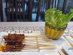 五花肉生菜-庞家烧烤客栈(炮台山店)