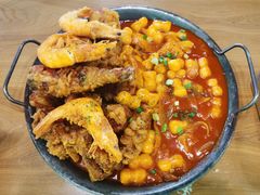 必点炸鸡翅配年糕-HOTISLAND海鸡岛·韩国料理(江南西店)