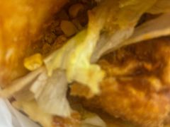 -小红车炸蛋葱油饼