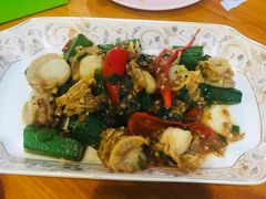 XO&nbsp;Sause&nbsp;Fried&nbsp;Scallops-新山亚明小厨