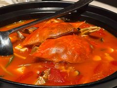 梭子蟹番茄豆腐煲-菲乐餐厅(三十年经营·湖滨路店)