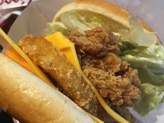脏脏芝士鸡腿霸王堡-肯德基(余杭禹航店)