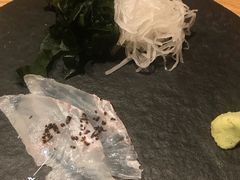 比目鱼刺身-橼舍鮨青木