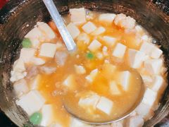石锅鸡汤豆腐-绿茶餐厅(蓝色港湾店)