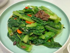 豆豉鲮鱼油麦菜-润记·广东餐馆(苏州中心店)