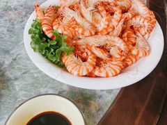 白灼斑节虾-海香园饭店