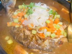 -探鱼·鲜青椒爽麻烤鱼(苏宁广场店)